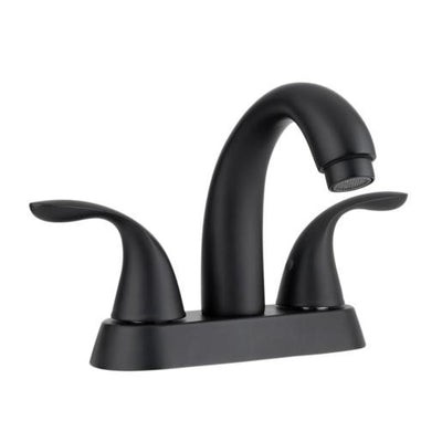 Mezcladora de 4 para Lavabo Negro Mate 11cl.2 Urrea
