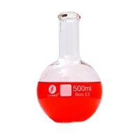 Matraz Fondo Plano Florencia 500 Ml Paq C/4 Jf Lhabo