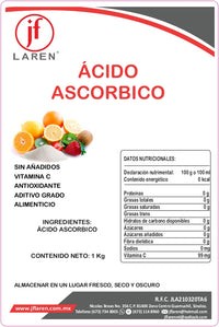Acido Ascorbico Granel 1kg Jf Laren