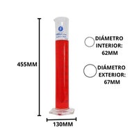 Probeta Graduada de Vidrio 1000ml Clase A Jf Lhabo