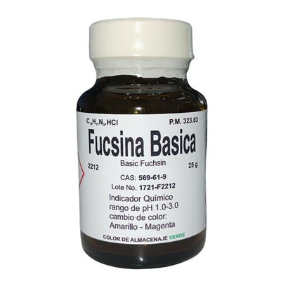 Fucsina Básica de 25 G Fagalab Colorante
