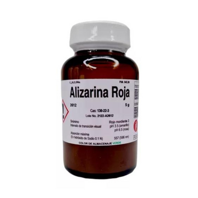 Alizarina Roja 5g Fagalab