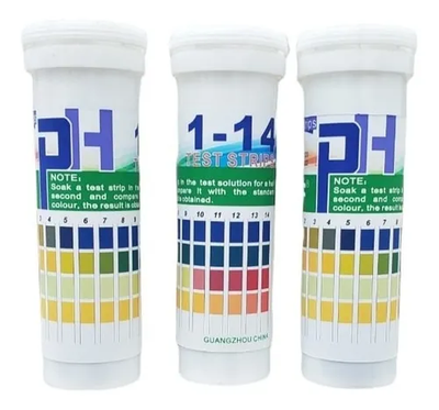 Papel Ph Universal 0-14 Medidor En Tiras Paquete con 3 Jf Lhabo
