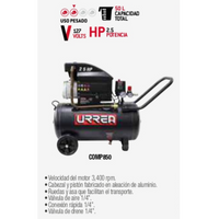 Compresor de Aire Eléctrico Portátil Comp850 Urrea