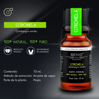 Aceite Esencial de Citronela 10 Ml Bienat