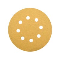 Lija Velcro 5 Pulgadas Madera/pintura Grano 120 con 50 Piezas Bosch