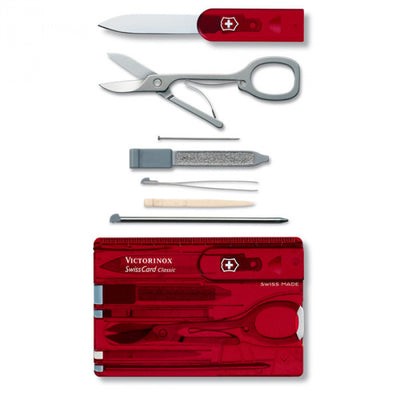 Tarjeta Swiss Card Classic, 10 Usos 0.7100.t Victorinox