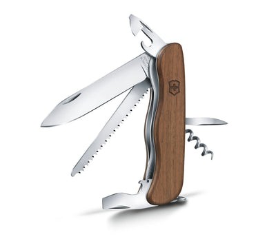 Navaja Forester Wood Marrón, 10 Usos 0.8361.63 Victorinox